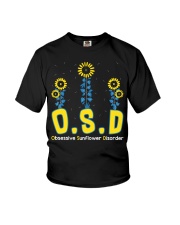 Obsessive Sunflower Disorder Youth T-Shirt thumbnail
