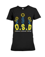 Obsessive Sunflower Disorder Premium Fit Ladies Tee thumbnail