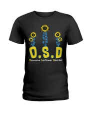 Obsessive Sunflower Disorder Ladies T-Shirt thumbnail