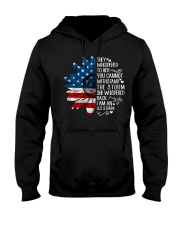 I Am An US Storm Hooded Sweatshirt thumbnail