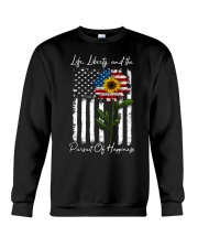 Life Liberty And The Pursuit Of Happiness Crewneck Sweatshirt thumbnail