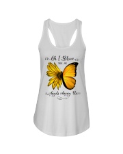 Oh I Believe There Are Angels Among Us Sunflower Ladies Flowy Tank thumbnail