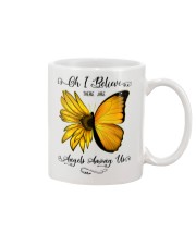 Oh I Believe There Are Angels Among Us Sunflower Mug thumbnail