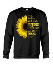 Sunflower Girl Crewneck Sweatshirt thumbnail