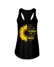Sunflower Girl Ladies Flowy Tank thumbnail
