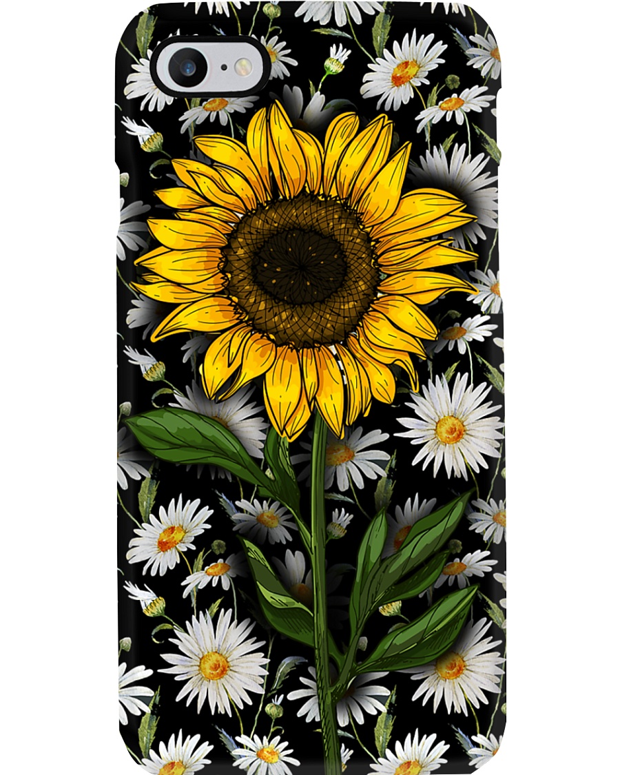 Sunflower And Daisies Phone Case