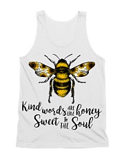 Kind Words Are Like Honey Sunflower Bee All-over Unisex Tank thumbnail