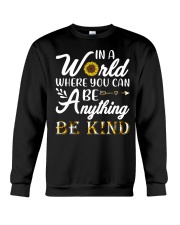 Be Kind Sunflower Crewneck Sweatshirt thumbnail