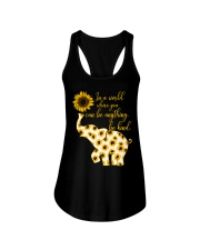 In A World Where You Can Be Anything Be Kind Ladies Flowy Tank thumbnail