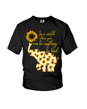 In A World Where You Can Be Anything Be Kind Youth T-Shirt thumbnail
