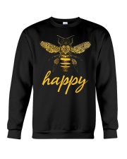Bee Happy Crewneck Sweatshirt thumbnail