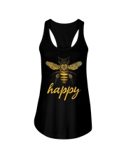 Bee Happy Ladies Flowy Tank thumbnail