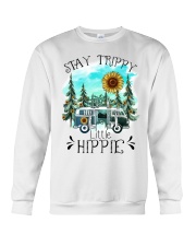 Stay Trippy Little Hippie Crewneck Sweatshirt thumbnail