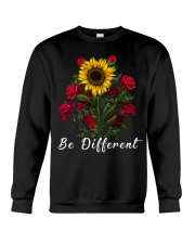 Be Different Sunflower And Roses Crewneck Sweatshirt thumbnail