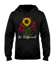 Be Different Sunflower And Roses Hooded Sweatshirt thumbnail