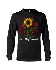Be Different Sunflower And Roses Long Sleeve Tee thumbnail