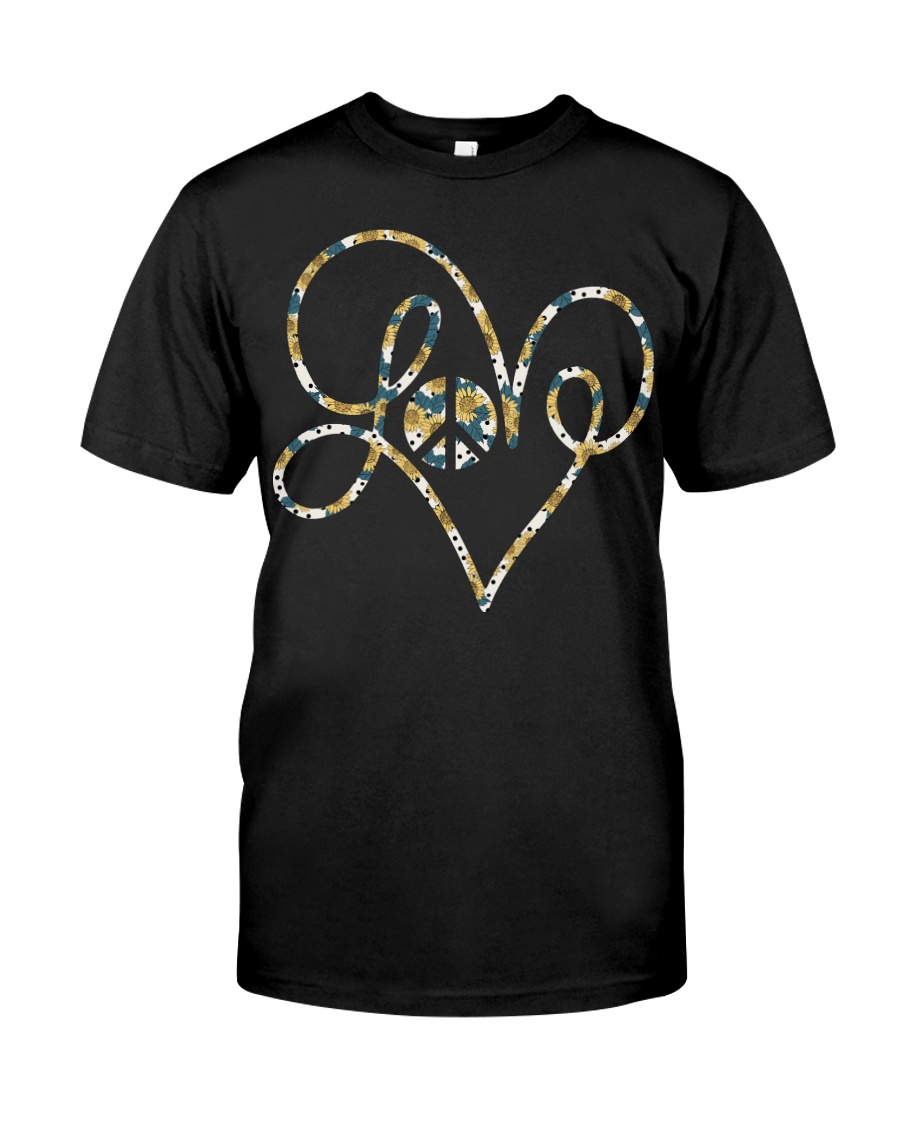 Love Sunflower Classic T-Shirt