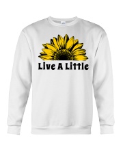 Live A Little Sunflower Crewneck Sweatshirt thumbnail