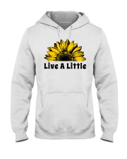 Live A Little Sunflower Hooded Sweatshirt thumbnail