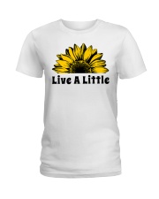 Live A Little Sunflower Ladies T-Shirt thumbnail