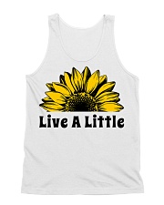 Live A Little Sunflower All-over Unisex Tank thumbnail