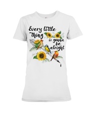 Every Little Thing Is Gonna Be Alright Premium Fit Ladies Tee thumbnail