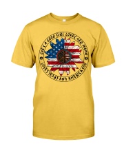 She's A Good Girl Loves Her Mama Sunflower Classic T-Shirt front