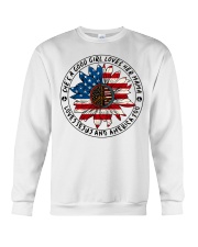 She's A Good Girl Loves Her Mama Sunflower Crewneck Sweatshirt thumbnail