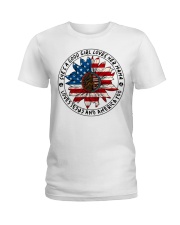 She's A Good Girl Loves Her Mama Sunflower Ladies T-Shirt thumbnail
