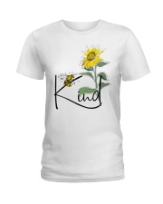 Bee Kind Sunflower Ladies T-Shirt thumbnail
