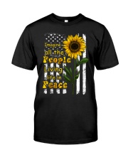 Imagine All The People Living Life In Peace Classic T-Shirt front