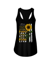 Imagine All The People Living Life In Peace Ladies Flowy Tank thumbnail