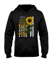 Imagine All The People Living Life In Peace Hooded Sweatshirt thumbnail