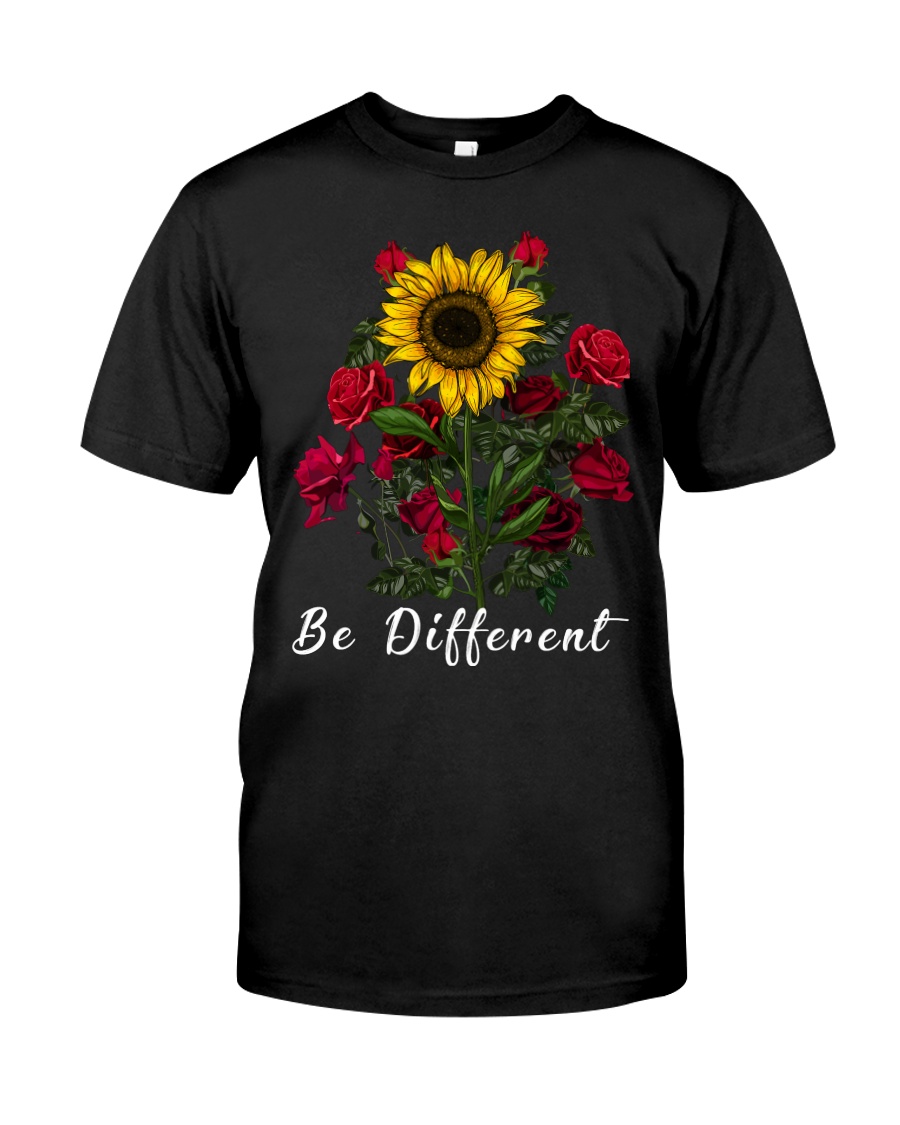 Be Different Sunflower Classic T-Shirt