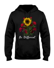 Be Different Sunflower Hooded Sweatshirt thumbnail