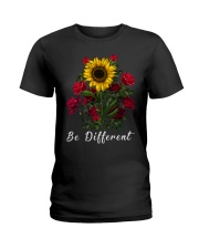 Be Different Sunflower Ladies T-Shirt thumbnail