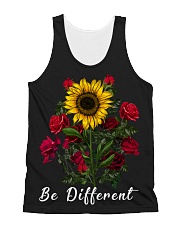 Be Different Sunflower All-over Unisex Tank thumbnail