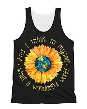 And I Think To Myself What A Wonderful World All-over Unisex Tank thumbnail