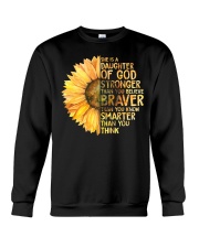She Is A Daughter Of God Crewneck Sweatshirt thumbnail
