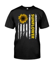 Betsy Ross Sunflower Classic T-Shirt front