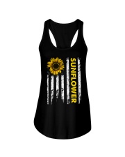 Betsy Ross Sunflower Ladies Flowy Tank thumbnail