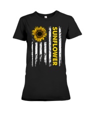 Betsy Ross Sunflower Premium Fit Ladies Tee thumbnail
