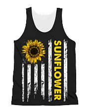 Betsy Ross Sunflower All-over Unisex Tank thumbnail