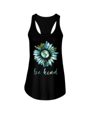 Bee Kind Daisy Earth Ladies Flowy Tank thumbnail