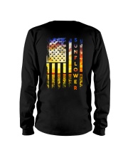 Sunflower American Flag Back No2 Long Sleeve Tee thumbnail