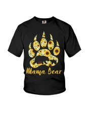Mama Bear Sunflower Youth T-Shirt thumbnail