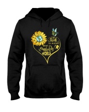 What A Wonderful World Sunflower Earth Hooded Sweatshirt thumbnail