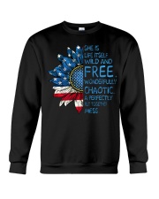 She Is Life Itself Crewneck Sweatshirt thumbnail