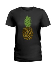 Sunflowers Pineapple No2 Ladies T-Shirt thumbnail