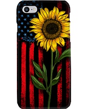 American Flag Sunflower Phone Case i-phone-7-case